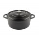 Globoki litoželezni lonec Hosse, Black Onyx, Ф24 | Litoželezni lonec |  |