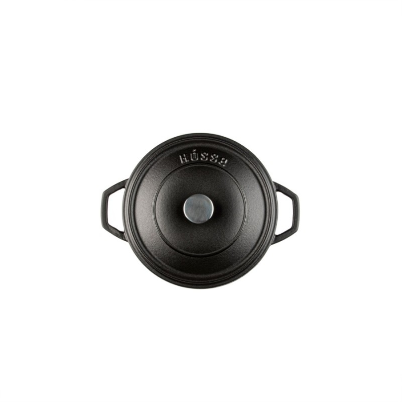 Globoki litoželezni lonec Hosse, Black Onyx, Ф12 | Litoželezni lonec |  |