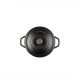 Globoki litoželezni lonec Hosse, Black Onyx, Ф12 | Litoželezni lonec |  |