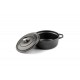 Globoki litoželezni lonec Hosse, Black Onyx, Ф12 | Litoželezni lonec |  |