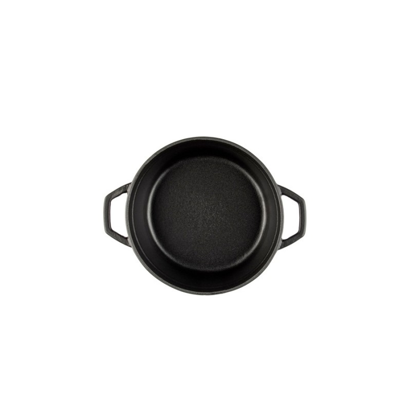 Globoki litoželezni lonec Hosse, Black Onyx, Ф12 | Litoželezni lonec |  |