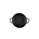 Globoki litoželezni lonec Hosse, Black Onyx, Ф12 | Litoželezni lonec |  |