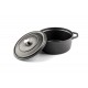 Globoki litoželezni lonec Hosse, Black Onyx, Ф24 | Litoželezni lonec |  |