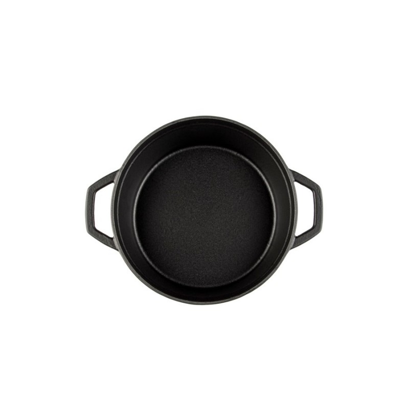 Globoki litoželezni lonec Hosse, Black Onyx, Ф24 | Litoželezni lonec |  |