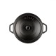 Globoki litoželezni lonec Hosse, Black Onyx, Ф28 | Litoželezni lonec |  |
