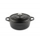 Globoki litoželezni lonec Hosse, Black Onyx, Ф20 | Litoželezni lonec |  |