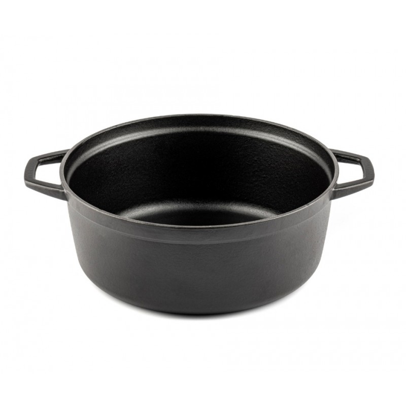 Globoki litoželezni lonec Solagio, Black Onyx, Ф28 - Litoželezni lonec
