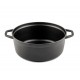 Globoki litoželezni lonec Hosse, Black Onyx, Ф28 | Litoželezni lonec |  |