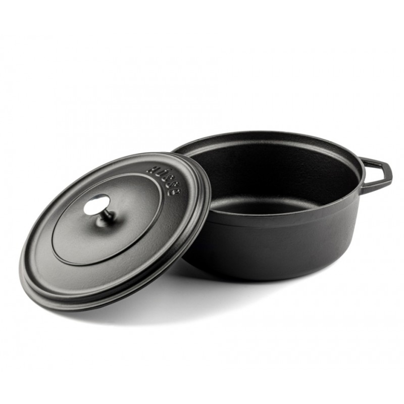 Globoki litoželezni lonec Hosse, Black Onyx, Ф28 | Litoželezni lonec |  |