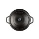 Plitki litoželezni lonec Hosse, Black Onyx, Ф26 | Litoželezni lonec |  |