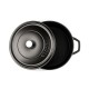 Plitki litoželezni lonec Hosse, Black Onyx, Ф26 | Litoželezni lonec |  |