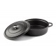 Plitki litoželezni lonec Hosse, Black Onyx, Ф26 | Litoželezni lonec |  |