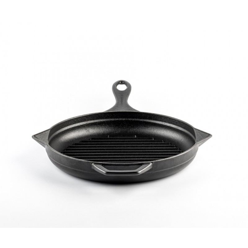 Emajlirana litoželezna žar ponev Hosse, Black Onyx, Ф28cm | Litoželezna žar ponev | Litoželezna ponev |