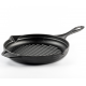Emajlirana litoželezna žar ponev Hosse, Black Onyx, Ф28cm | Litoželezna žar ponev | Litoželezna ponev |